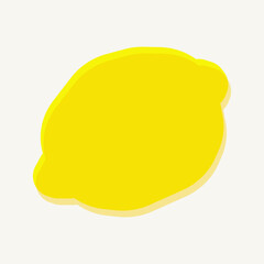 Lemon Risograph Illustration