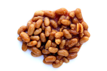 Baked beans in tomato sauce