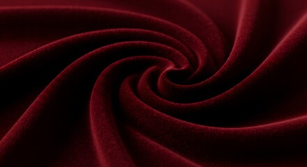 Obraz premium Soft Burgundy Fabric Swirl