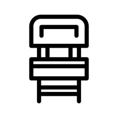 Chair Icon Vector Symbol Design Illustration