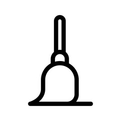 Broom Icon Vector Symbol Design Illustration