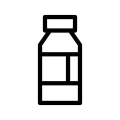 Water Bottle Icon Vector Symbol Design Illustration