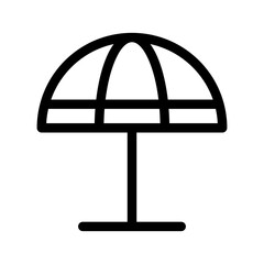 Umbrella Icon Vector Symbol Design Illustration