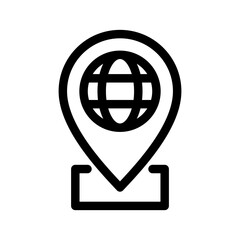 Global Icon Vector Symbol Design Illustration