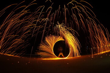 sparks from a fantasy show