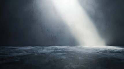 Dark concrete studio background