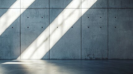 Concrete interior daylight