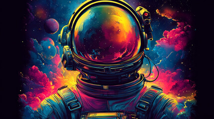 spaceship and space