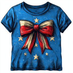 t shirt on white background