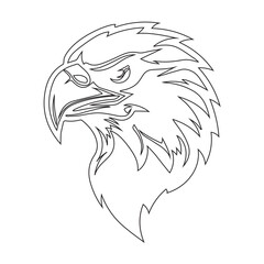 Head Of Eagle Icon
