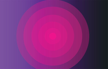 Concentric Circles with Gradient Effect