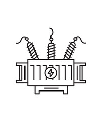 transformer icon, vector best line icon.