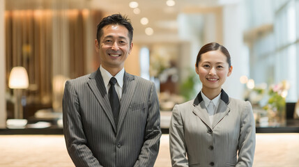 ホテルの受付スタッフイメージ02