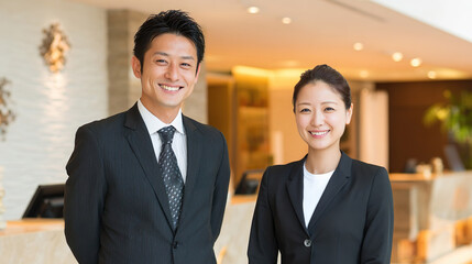 ホテルの受付スタッフイメージ03