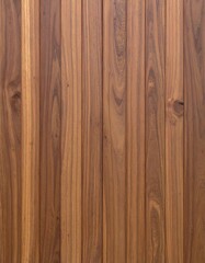Close-up of vertical wood planks, light brown tone