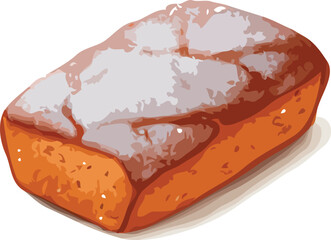 food bread vector art
