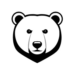 A striking bear vector that blends raw strength with clean design—perfect for tattoos, logos, or modern branding.