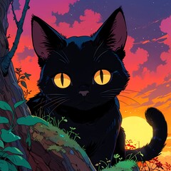 Halloween concept, October, AI