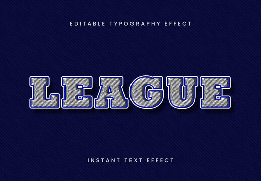 Gray And Blue Embroidery Chainstitch Sports Jersey Font Varsity Team Text Effect