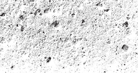 Noise dot grain background with abstract gradient of monochrome dotwork, vector grunge texture transparent black dust grain texture particles
