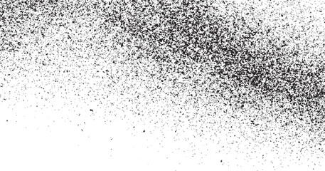 Dirty or dust film grain speck grit grunge overlay on white background grain noise Subtle distressed dust texture overlay. Monochrome abstract splattered background