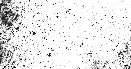 Noise dot grain background with abstract gradient of monochrome dotwork, vector grunge texture transparent black dust grain texture particles
