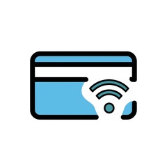 Blue card transmits wifi signal wirelessly online