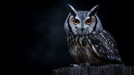 Fototapeta premium owl on a branch
