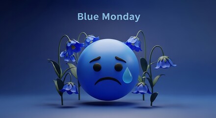Blue Monday Sadness Emotional Feeling Depression Gloom.