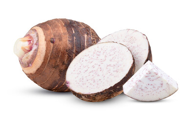 Taro isolated on transparent png