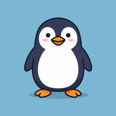 Obraz premium penguin on snow