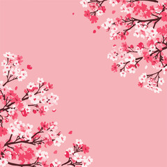 Fototapeta premium cherry blossom background
