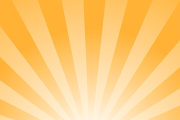 Obraz premium オレンジの集中線模様