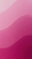 Abstract Pink Gradient Background with Smooth Flowing Layered Waves