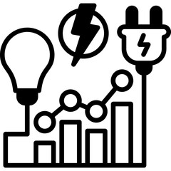 Energy Consumption mixed icon