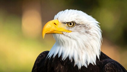 Fototapeta premium Close-up of an eagle's head (1)