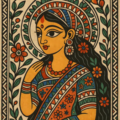 madhubani, painting India