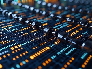 Digital Engine: Data Chain Motion.