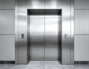 Sleek, modern elevator