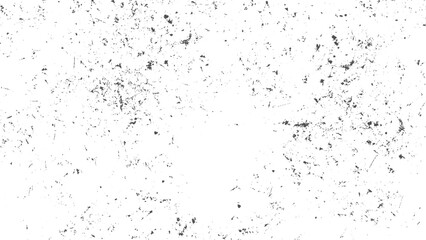 Obraz premium Grunge dust overlay texture with abstract dirt particles and grain effect on white background for vintage photo editing