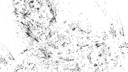 Abstract grunge texture with scratches cracks dust chips and scuffs for vintage distressed black and white surface background design