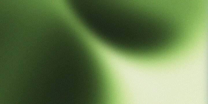 Dark grainy black background, glowing green abstract shape, futuristic dynamic poster backdrop with noise texture web banner design