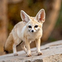 Desert fox portrait