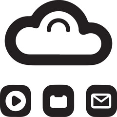 cloud computing icon