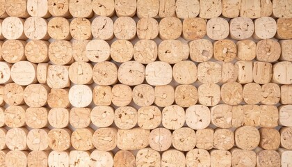Cream Tone Cork Background Texture