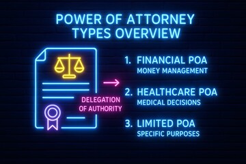 Power of Attorney Types and Legal Authority Comparison for Estate Planning