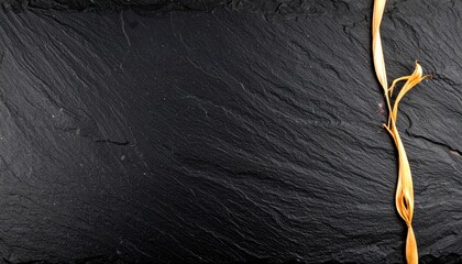 Dark Gray Honed Slate Texture with Beige Accents