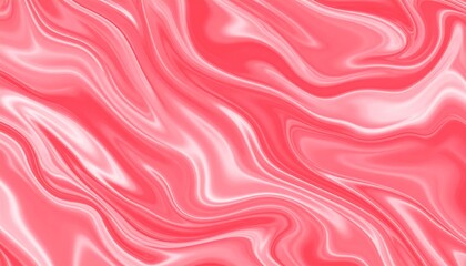 Obraz premium Abstract Swirling Pink and White Marble Texture Background Design
