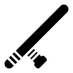 baton glyph icon
