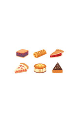 Dessert Icons Collection - Cakes & Pies.ai